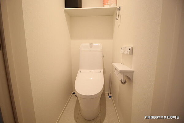 １・３階の二か所にトイレがあります　2026年7月18日撮影