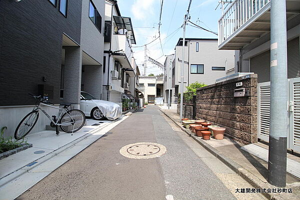 前面道路を含む現地です　2026年7月26日撮影