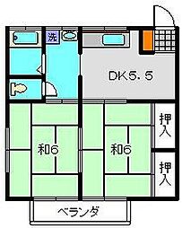 間取図画像 2DK