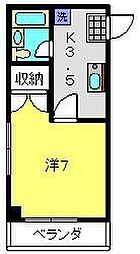 間取図画像 1K
