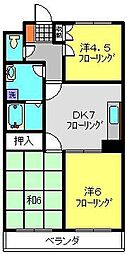 間取図画像 3DK