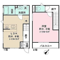 SKY上星川 1LDKの間取図画像