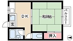 間取図画像 1DK