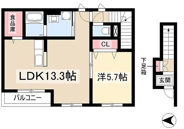 同じ建物の物件間取り写真 - ID:223032137983