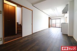 清須市西枇杷島町小田井戸建 1階4SLDKのリビング/ダイニング