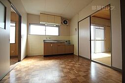 リバーハイツ五条 2階2DKのリビング/ダイニング