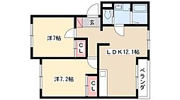 ピアチェーレ 2階