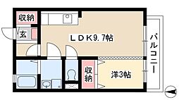 サンハイムＫIII 1階
