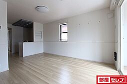 ヴィラ・ミレニアムIII 2階ワンルームのリビング/ダイニング