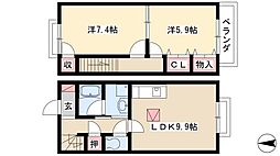 ブラッサム 1階