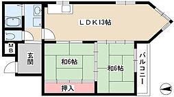 フルーヴェ1番館 4階