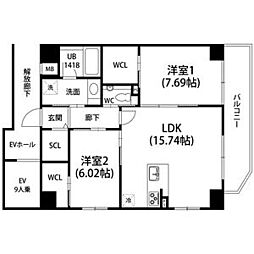 GRAN DUKE黒川 10階