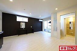 ウエストウイングII 3階ワンルームのリビング/ダイニング