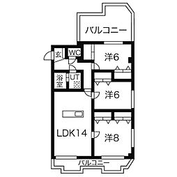 レジデンス安藤 3階