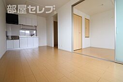 ウィスタリアII 2階2LDKのリビング/ダイニング