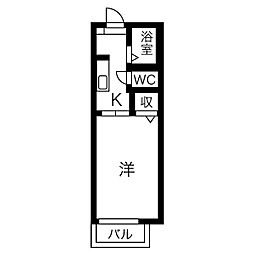 クレベール庄内緑地 2階
