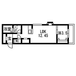 ティンガーラ須ヶ口 WEST 2階/-