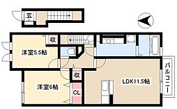 グラン・シャリオＭ 2階/-