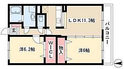 メゾン・ダルカンシールII 3階/-