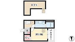 LIANGE 栄生 2階/-