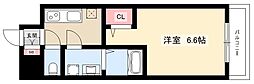 S-RESIDENCE名駅 1Kの間取図画像