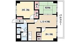 シャトー天神 2階