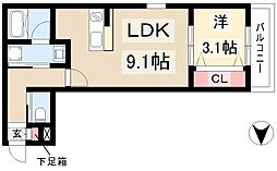 SQUARE志賀本通 1階/-