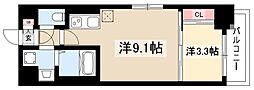CRESTTAPPOZONE2 1LDKの間取図画像