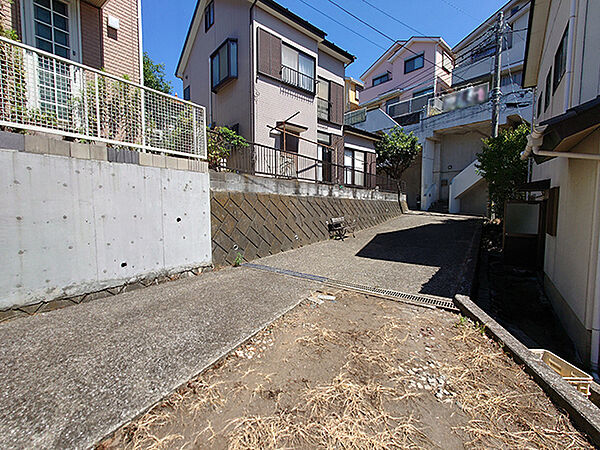 土地から見た共有通路です。