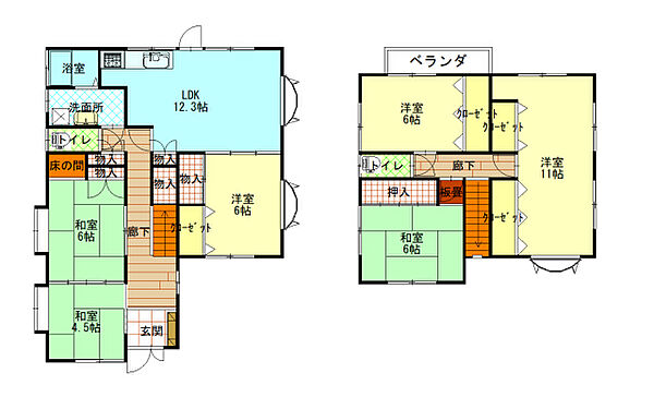 間取り：326000247658