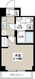 HY'sYOKOHAMALIGARE 1Kの間取図画像