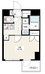 プレシャスハーモニー八王子 1Kの間取図画像