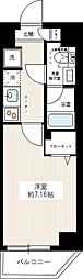 REXZY西川口AZ3 1Kの間取図画像