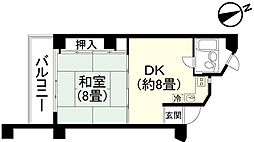 間取図画像 1DK