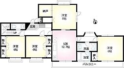 グランシャリオ 3階4LDKの間取り