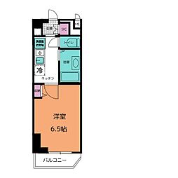 ＬａＳａｎｔｅ浦安 11階1Kの間取り