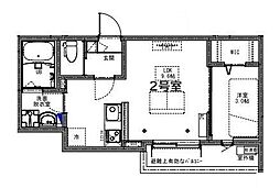 KEIAI RESIDENCE 豊四季 3階1LDKの間取り