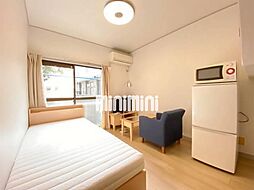 メゾン市川Ｂ棟 1階ワンルームのリビング/ダイニング