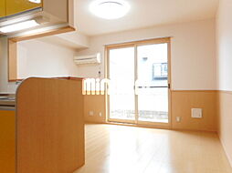 グレーリング 1階2LDKのリビング/ダイニング