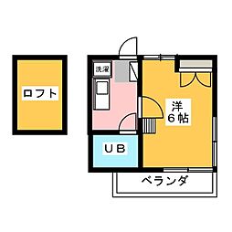 間取図画像 1K