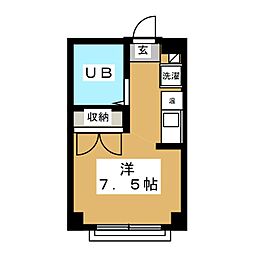 間取図画像 ワンルーム