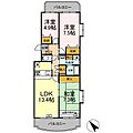 グランフィールド行徳3階13.8万円