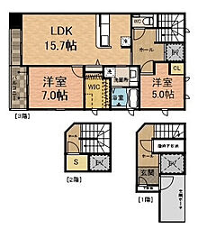 エスペランサ 1LDKの間取図画像