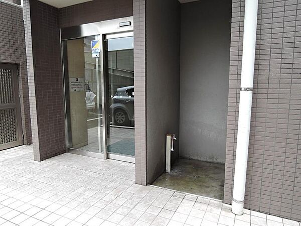 裏玄関です。