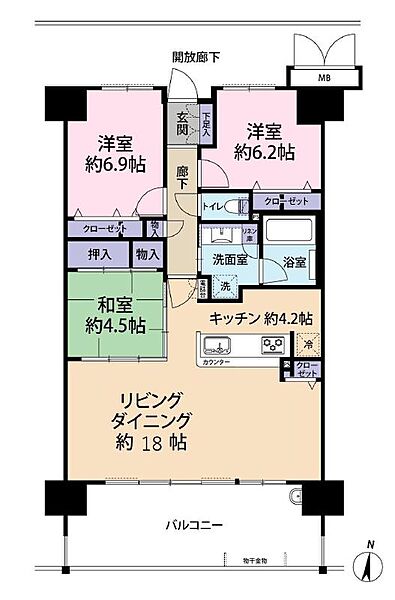 間取り：345000042832