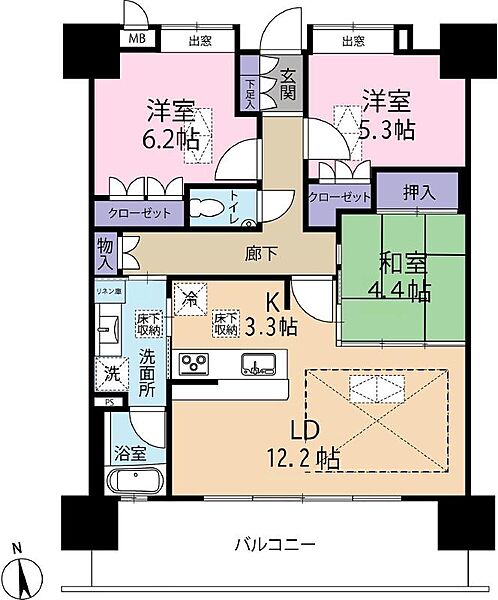 間取り：345000048194