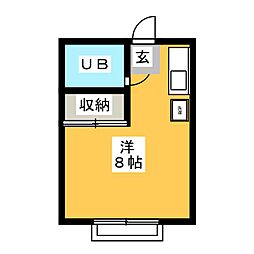 間取図画像 ワンルーム