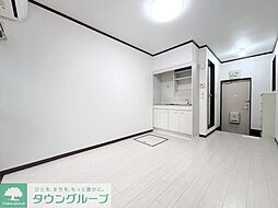 西武池袋線 ひばりヶ丘駅 徒歩12分の賃貸アパート 1階ワンルームのリビング/ダイニング