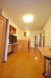 西武池袋線 ひばりヶ丘駅 徒歩19分の賃貸アパート 1階1Kのリビング/ダイニング