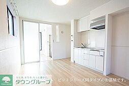 西武多摩湖線 武蔵大和駅 徒歩9分の賃貸アパート 2階1LDKのリビング/ダイニング